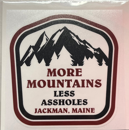 Jackman Maine Stickers