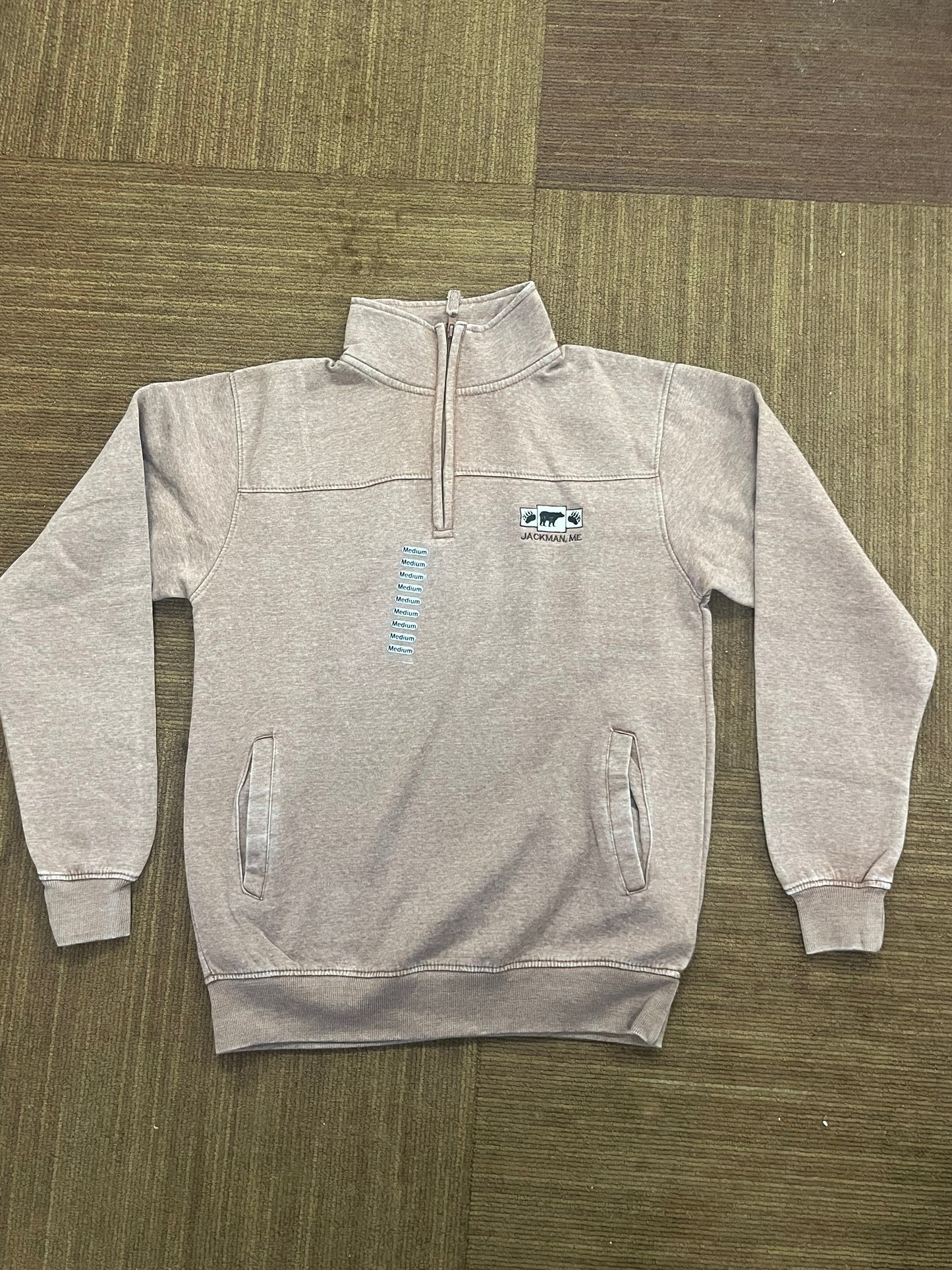 1/4 Zip Up Jackman Sweater