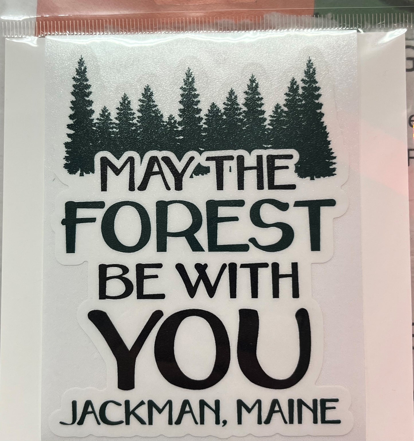 Jackman Maine Stickers